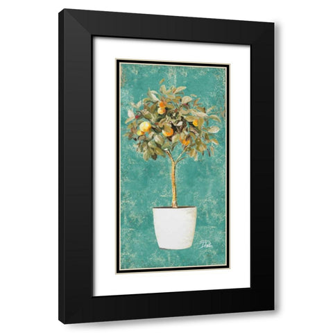Essential Compliment II Black Modern Wood Framed Art Print with Double Matting by Pinto, Patricia