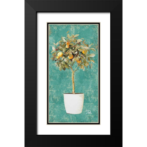 Essential Compliment II Black Modern Wood Framed Art Print with Double Matting by Pinto, Patricia