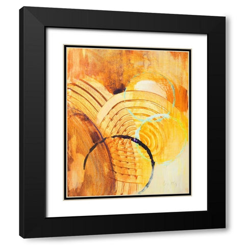 Above and Beyond II Black Modern Wood Framed Art Print with Double Matting by Loreth, Lanie