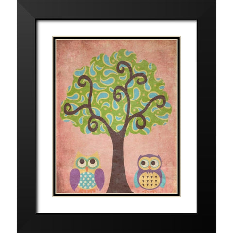 Wisdom in Trees I Black Modern Wood Framed Art Print with Double Matting by Metz, Andi