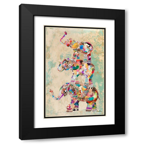 Trunk Show I Black Modern Wood Framed Art Print with Double Matting by Ritter, Gina