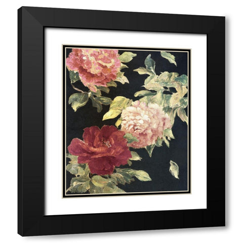 Beauty of the Dark Blossom Black Modern Wood Framed Art Print with Double Matting by Loreth, Lanie