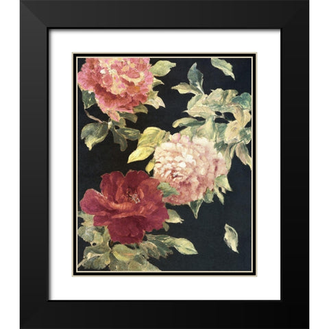 Beauty of the Dark Blossom Black Modern Wood Framed Art Print with Double Matting by Loreth, Lanie