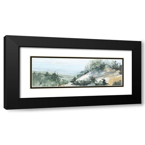 Morning Light Panel Black Modern Wood Framed Art Print with Double Matting by Slivka, Jane