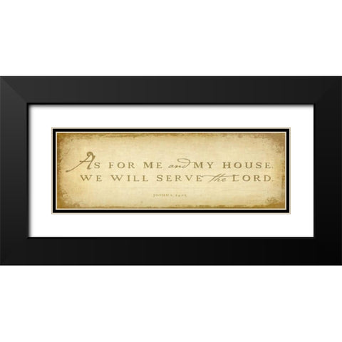 Me and My House Black Modern Wood Framed Art Print with Double Matting by Drotz, Dallas