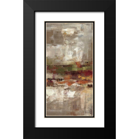 Landing Panel I Black Modern Wood Framed Art Print with Double Matting by Vassileva, Silvia