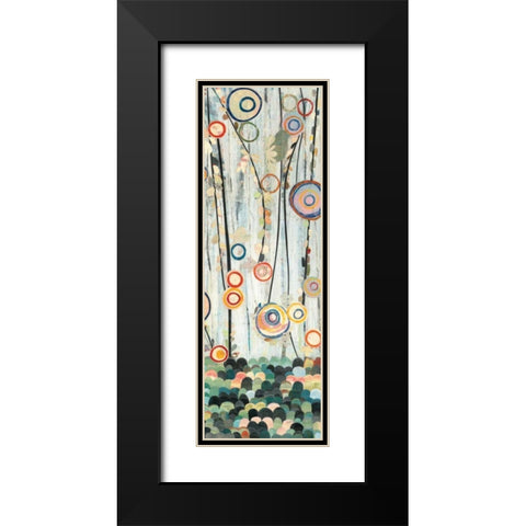 Blooming Meadow II Black Modern Wood Framed Art Print with Double Matting by Boggs, Candra