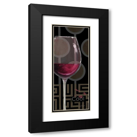 Cool Black Modern Wood Framed Art Print with Double Matting by Audit, Lisa