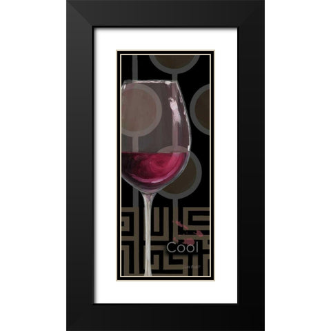 Cool Black Modern Wood Framed Art Print with Double Matting by Audit, Lisa