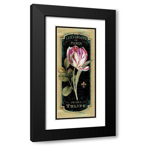 Garden View IV Black Black Modern Wood Framed Art Print with Double Matting by Audit, Lisa
