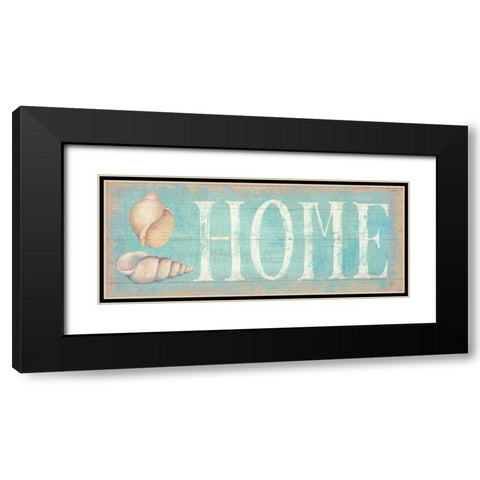 Pastel Home Black Modern Wood Framed Art Print with Double Matting by Brissonnet, Daphne