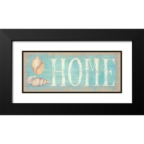 Pastel Home Black Modern Wood Framed Art Print with Double Matting by Brissonnet, Daphne