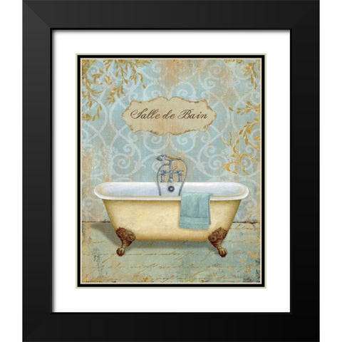 Salle de Bain I Black Modern Wood Framed Art Print with Double Matting by Brissonnet, Daphne