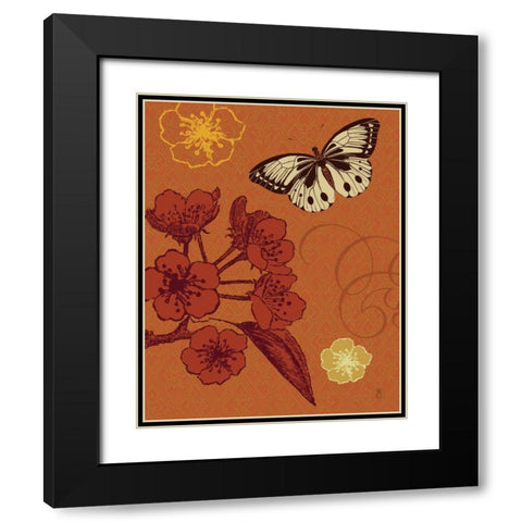 Orchard Seeker Black Modern Wood Framed Art Print with Double Matting by Studio Mousseau
