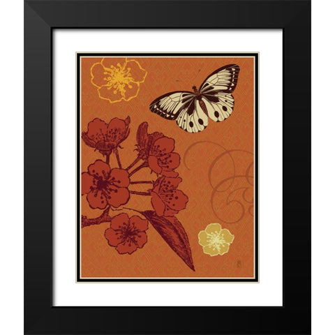 Orchard Seeker Black Modern Wood Framed Art Print with Double Matting by Studio Mousseau