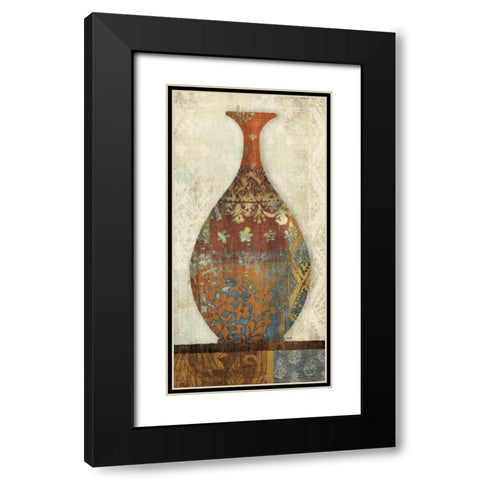 Indian Vessels II Black Modern Wood Framed Art Print with Double Matting by Hershey, Moira