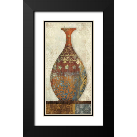 Indian Vessels II Black Modern Wood Framed Art Print with Double Matting by Hershey, Moira