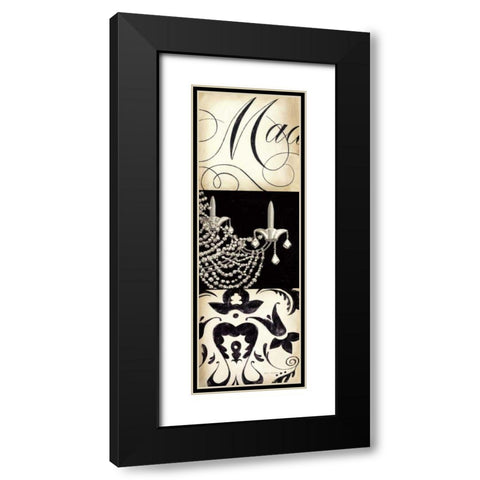 Fifth and Madison IV Black Modern Wood Framed Art Print with Double Matting by Fabiano, Marco