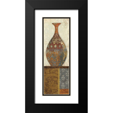 Indian Vessels II Black Modern Wood Framed Art Print with Double Matting by Hershey, Moira