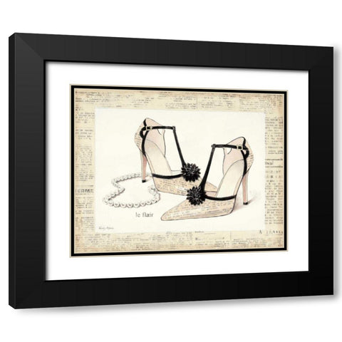 From Emilys Closet I Black Modern Wood Framed Art Print with Double Matting by Adams, Emily