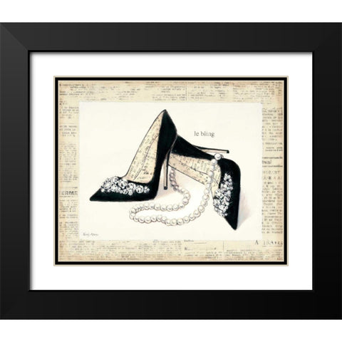 From Emilys Closet IV Black Modern Wood Framed Art Print with Double Matting by Adams, Emily