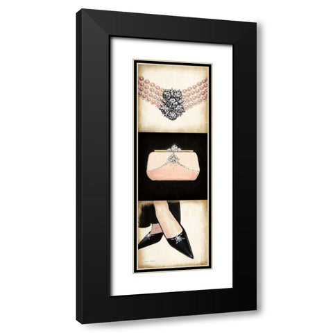 Fifth and Madison I Black Modern Wood Framed Art Print with Double Matting by Fabiano, Marco