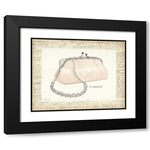 From Emilys Closet II Black Modern Wood Framed Art Print with Double Matting by Adams, Emily