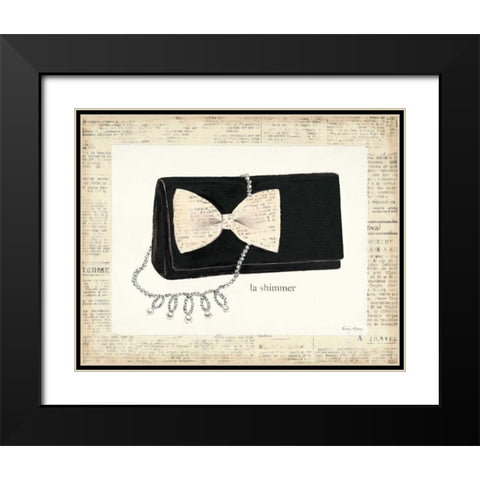 From Emilys Closet III Black Modern Wood Framed Art Print with Double Matting by Adams, Emily