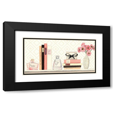 Parfum Chic II Black Modern Wood Framed Art Print with Double Matting by Fabiano, Marco