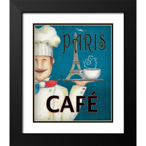 Worlds Best Chef II Black Modern Wood Framed Art Print with Double Matting by Brissonnet, Daphne