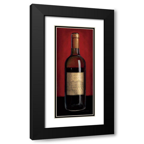 Chateau Nouveau Black Modern Wood Framed Art Print with Double Matting by Fabiano, Marco