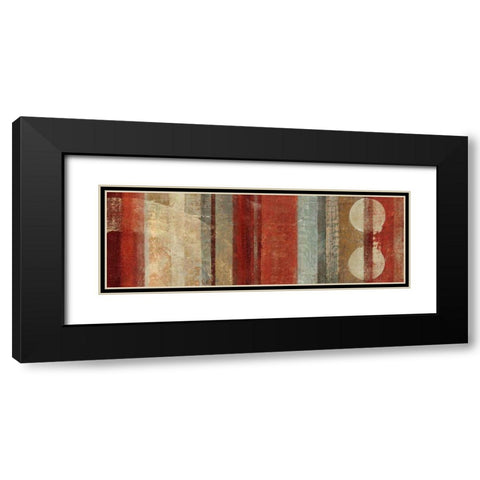 Kuna Black Modern Wood Framed Art Print with Double Matting by Silva, Roque