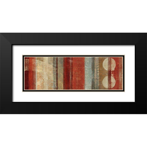 Kuna Black Modern Wood Framed Art Print with Double Matting by Silva, Roque