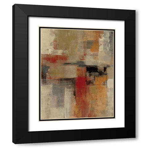 Intersection Crop I Black Modern Wood Framed Art Print with Double Matting by Vassileva, Silvia