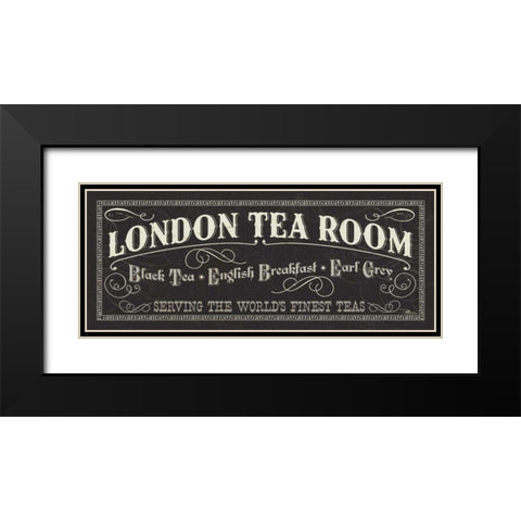 Lunchtime II Black Modern Wood Framed Art Print with Double Matting by Pela Studio