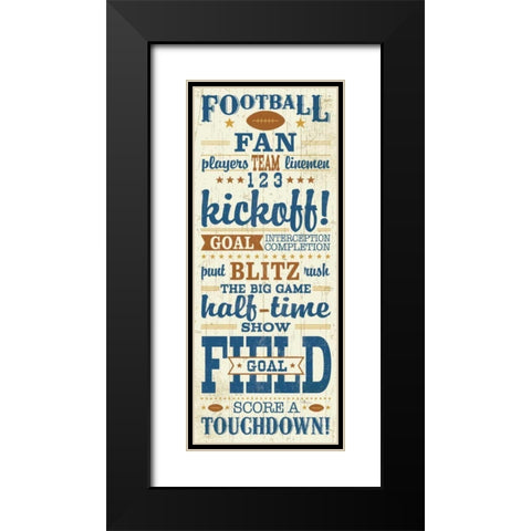 Sport Lover I Brown Black Modern Wood Framed Art Print with Double Matting by Pela Studio