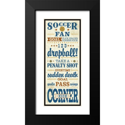 Sport Lover III Brown Black Modern Wood Framed Art Print with Double Matting by Pela Studio