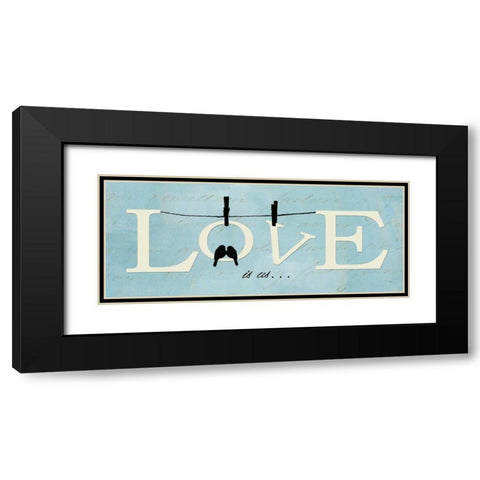 Well Said I Black Modern Wood Framed Art Print with Double Matting by ERR, Pela