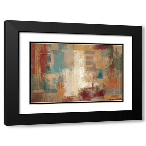 Oriental Trip Crop Black Modern Wood Framed Art Print with Double Matting by Vassileva, Silvia