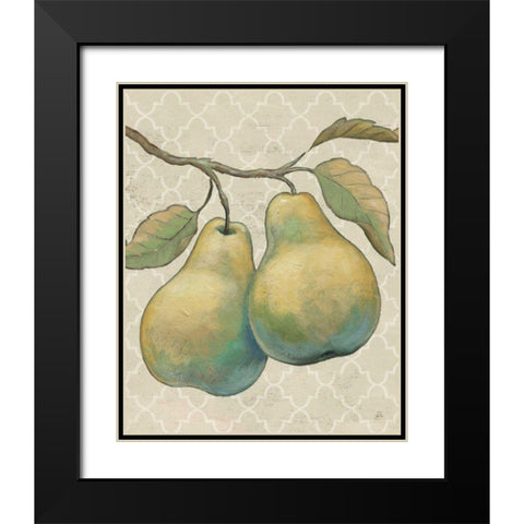 Lovely Fruits I Neutral  Crop Black Modern Wood Framed Art Print with Double Matting by Brissonnet, Daphne