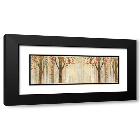 Down to the Woods Autumn Crop Black Modern Wood Framed Art Print with Double Matting by Tillmon, Avery