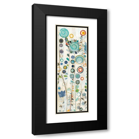 Ocean Garden I Panel II Black Modern Wood Framed Art Print with Double Matting by Boggs, Candra
