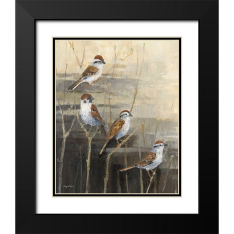 Evening Sanctuary II Black Modern Wood Framed Art Print with Double Matting by Tillmon, Avery