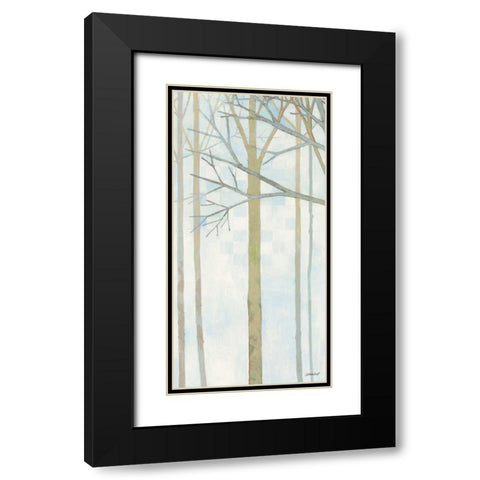 In Springtime II Black Modern Wood Framed Art Print with Double Matting by Lovell, Kathrine