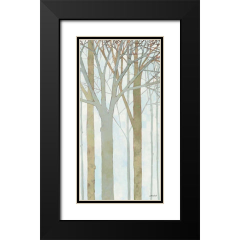In Springtime III Black Modern Wood Framed Art Print with Double Matting by Lovell, Kathrine