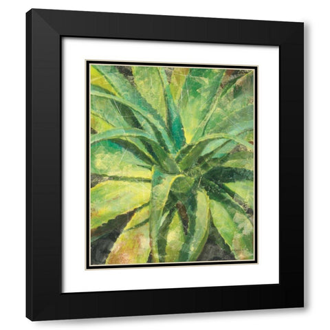 Nature Delight IV   Black Modern Wood Framed Art Print with Double Matting by Nai, Danhui