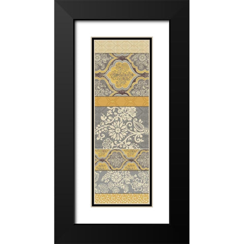 Le Souk VII Black Modern Wood Framed Art Print with Double Matting by Pela Studio