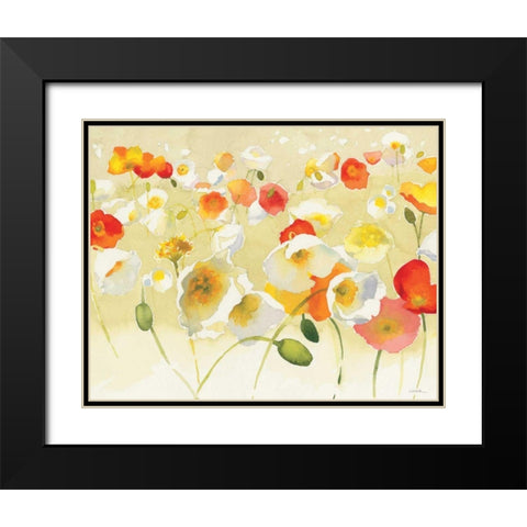 My Iceland Plot II Black Modern Wood Framed Art Print with Double Matting by Novak, Shirley