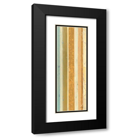 Eight to the Bar Panel I Black Modern Wood Framed Art Print with Double Matting by Schick, Mike