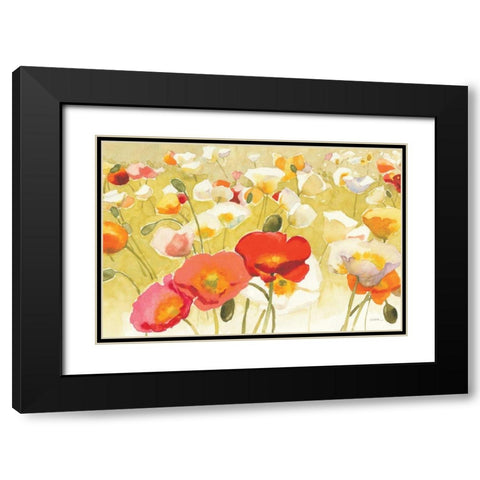 My Iceland Plot I Black Modern Wood Framed Art Print with Double Matting by Novak, Shirley